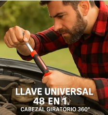 Miniatura 2 de Llave Multifuncional 48 en 1 con Giro 36